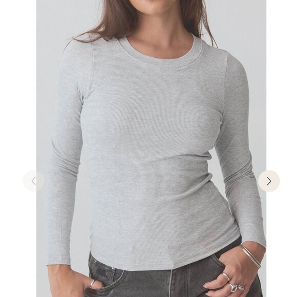 Crew Neck Long Sleeve Brami (Full Length) - Picture 1 of 1